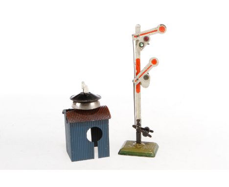 Märklin Wellblechbude und Hauptsignal (S 0), Z 3