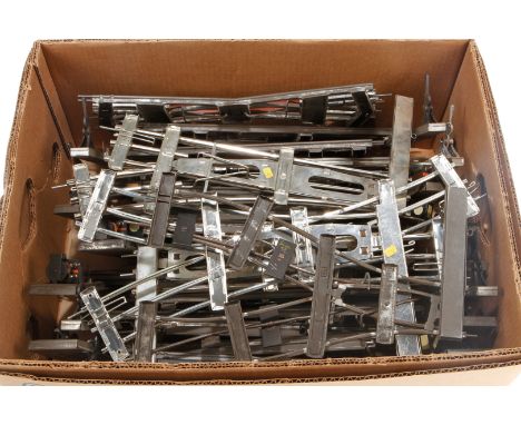 Konv. Schienenmaterial, S 1, darunter Märklin EM-Weichen, Z 3