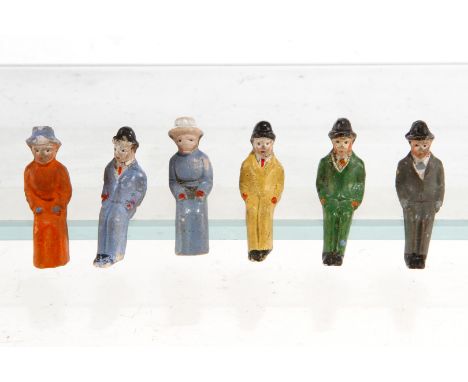 6 Märklin Sitzfiguren, S 0, Masse, HL, Z 3