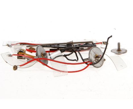 Konv. Märklin E-Lok-Teile, S H0, darunter U/O-Umschalter, Celloneinsätze für RS 800, etc.