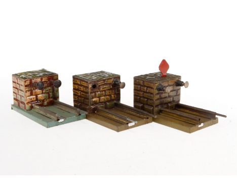 3 Märklin Prellböcke, S 0, HL, L 11, Z 4