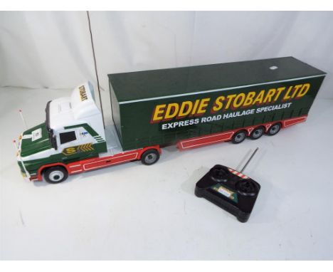 Eddie Stobart - a 1:18 scale remote control model truck with remote