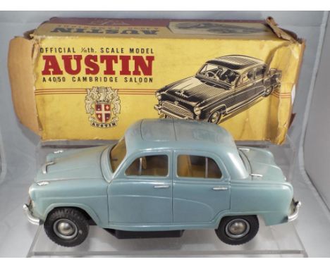 Victory Industries - a 1:18 scale Austin Cambridge Saloon battery operated with original box, model appears to be in excellen