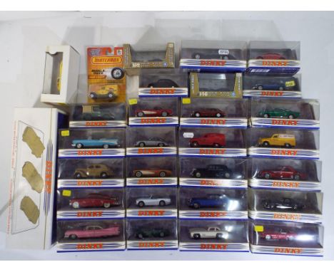 Dinky / Matchbox and others - twenty nine diecast vehicles in original window boxes and blister packs includes DY-27 1957 Che