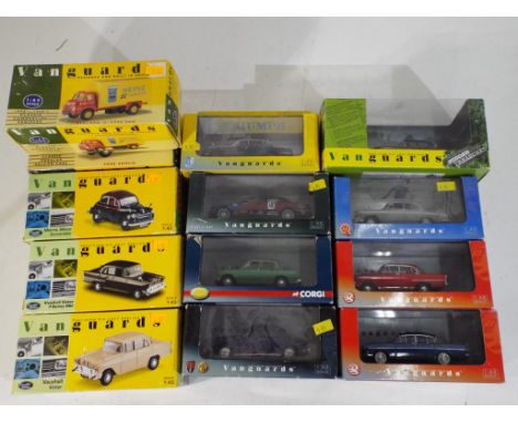 Vanguards - thirteen diecast vehicles in original boxes, includes two limited edition Vauxhall Victors, VA08200 Triumph 2000,