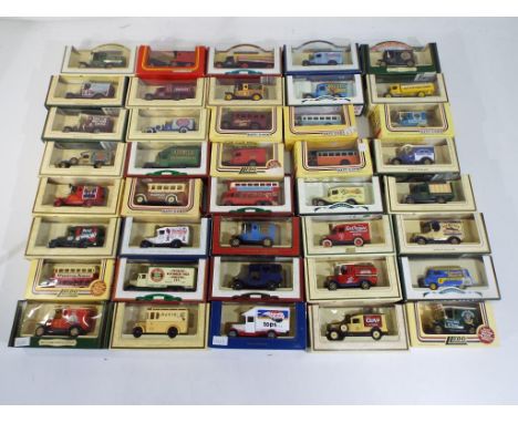 Lledo - Forty diecast vehicles in original window boxes, appear to be in m condition in nm to m boxes Est £20 - £40