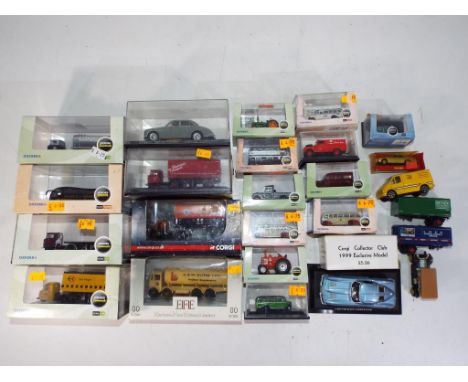 Oxford Diecast and others - twenty six diecast vehicles predominantly boxed including EFE AEC tanker ref.10602, Corgi DG14802
