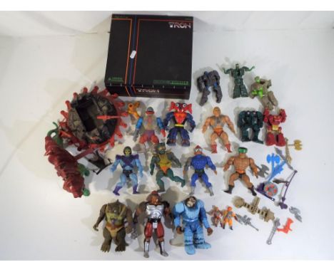 Mattel, LJN and others - a good collection of Masters of the Universe, Thundercats and other action figures, vehicles and acc