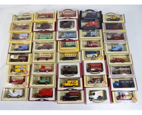 Lledo - forty diecast vehicles in original window boxes appear to be m in nm to m boxes Est £20 - £40