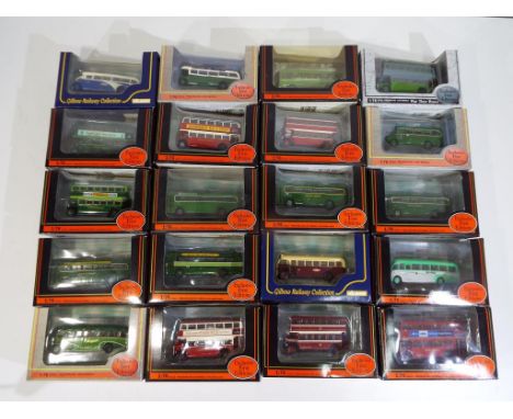 Exclusive First Editions (EFE) - a collection of twenty 1:76 scale diecast buses in original window boxes, includes 12304 Cav