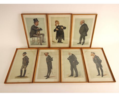 Twenty one Vanity Fair prints by 'Spy', 'Abe', 'Lib' and 'T' from the 'Men Of The Day' series, comprising numbers: 82, 91, 11