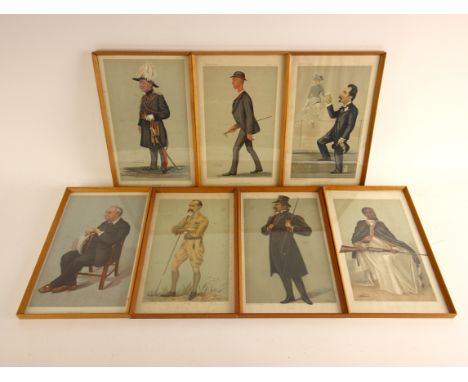 Twenty two Vanity Fair 'Spy' prints from the 'Men Of The Day' series, comprising numbers: 439, 482, 485 (by Lib), 487, 511, 5