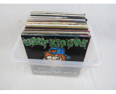 Vinyl - Rock and Pop collection of over 50 LPs and 12" single to include Ugly Kid Joe, The Jam, Madonna, Beastie Boys, Eric C