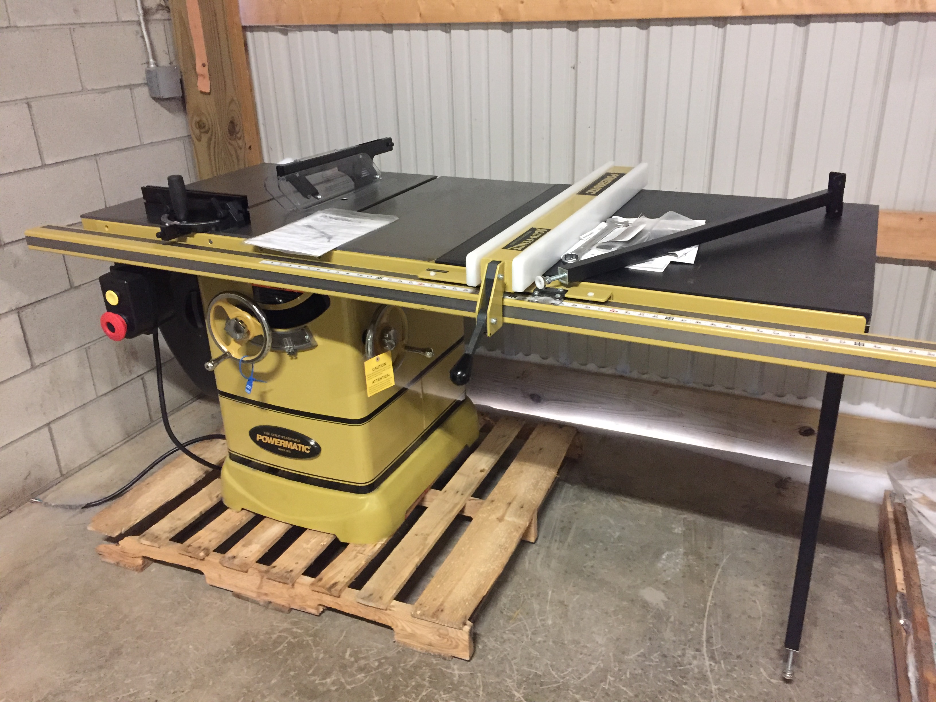 Powermatic PM2000 Table Saw, Brand New