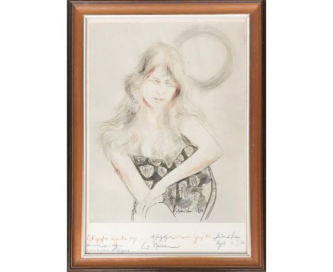 Andrew Vicary, 'A Sandy Girl', original lithograph, signed and dated in pencil lower right with further inscriptions, togethe