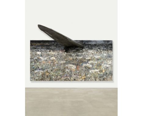 ANSELM KIEFER (B. 1945)Für Paul Celan: Kenotaph 2012 titledoil, acrylic, emulsion, shellac, metal and chalk on canvas, in fou