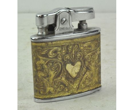A vintage Omega Super lighter, 5cm high