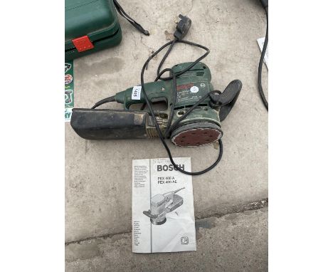 A BOSCH ELECTRIC ROTARY SANDER 