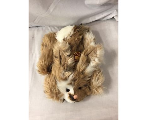 A NEW AND TAGGED CHARLIE BEAR RABBIT GLOVE PUPPET 'MEADOW' 