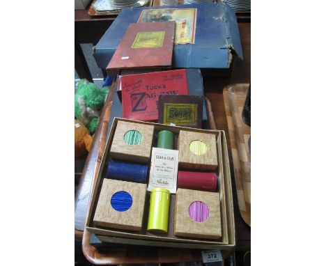 Collection of vintage games to include Tuck's Zag-zaw picture puzzle, Sorry, the new Backgammon Game, Monopoly etc. (B.P. 21%