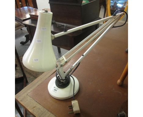 1970's white anglepoise table lamp.(B.P. 21% + VAT) 