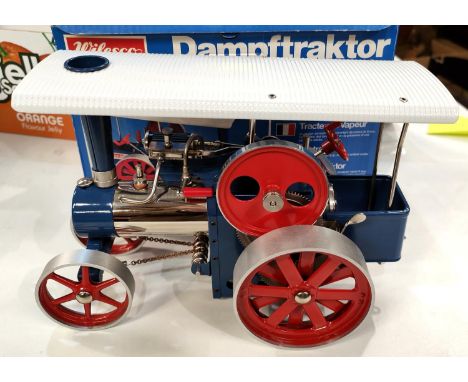 An originally boxed Wilesco D405 Traction engine&nbsp;&nbsp; 