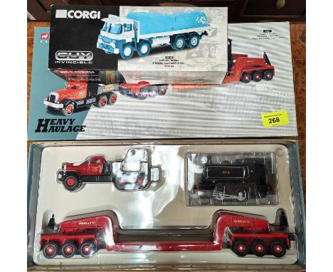 An originally boxed corgi classics Heavy Haulage 31007, another Corgi Guy Invincible boxed&nbsp; 