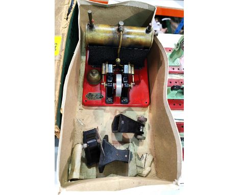 A Model Major stationary signal engine and accessories 
