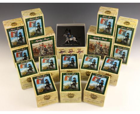 Seventeen First Legion ‘Napoleon’s Europe’ 54mm hand painted model soldiers, comprising set numbers NAP0049, NAP0050, NAP0052