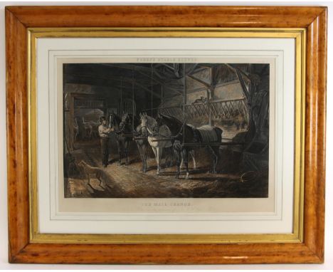 After John Frederick Herring Senior (British, 1795-1865),Four prints from the 'Fores's Stable Scenes' series, comprising: 'Th