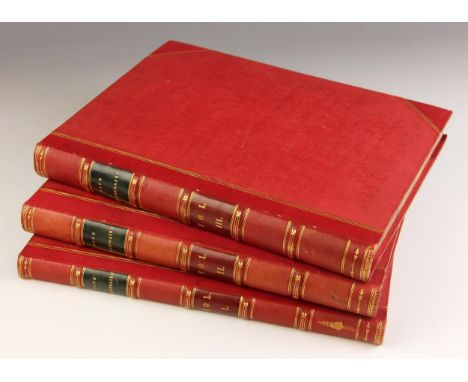 Leighton (John M), HISTORY OF THE COUNTY OF FIFE, FROM THE EARLIEST PERIOD TO THE PRESENT TIME, first edition, 3 vols, 3/4 re