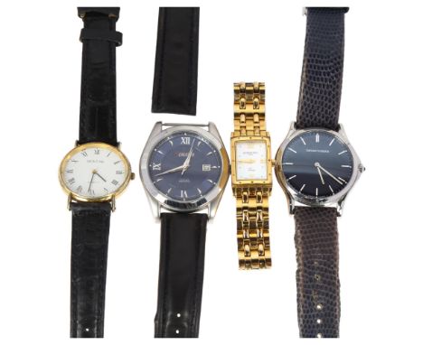 4 wristwatches, including lady's Raymond Weil Tango, Emporio Armani etcLot sold as seen unless specific item(s) requested 