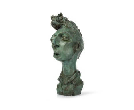 limited edition bronze, signed 32cm high Note 1: This work was cast in Edinburgh in an edition of 9, plus 4 Artist Proofs. No