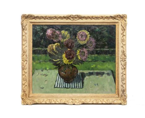 oil on board, signed framed image size 51cm x 61cm, overall size 65cm x 75cm Note: John Miller was a landscape painter in oil