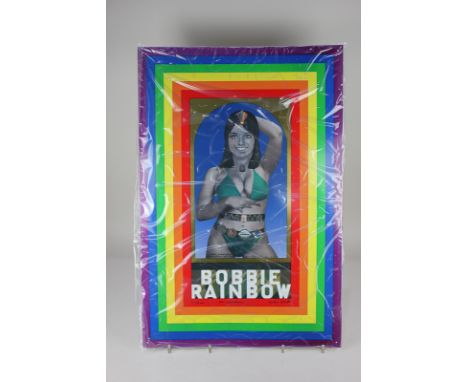 Sir Peter Blake RA (b.1932), Bobbie Rainbow, limited edition lithograph on tin, numbered 117/2000, inscribed 'For Gordon' and