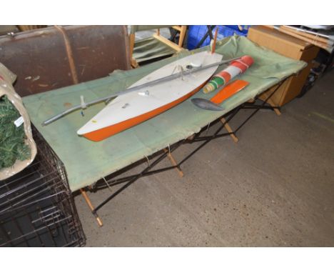 An army camp bed
