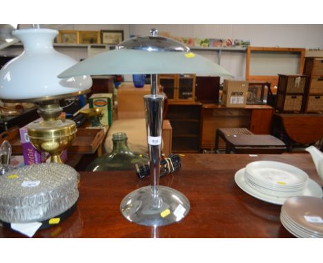 An Art Deco style lamp