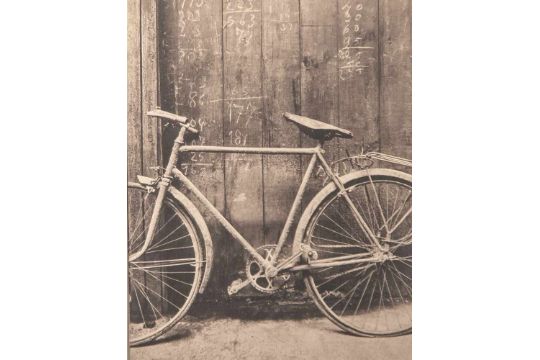 Schnegge Matthias Altes Fahrrad Fotografie Ca X 16 Cm Platinabzug Hinter Glasgerahmt