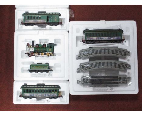 A Bachmann 'OO' Gauge/'HO' Gauge "Thomas Kindade's "Christmas Express Old Timer" 2-6-0 Steam Locomotive with Eight Wheel Bogi