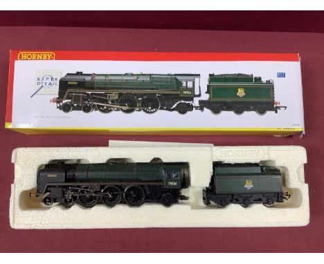 A Hornby (China) Ref No. R2484 Britannia Class 4-6-2 Steam Locomotive "Boadicea", R/No. 70036, BR green with six wheel tender