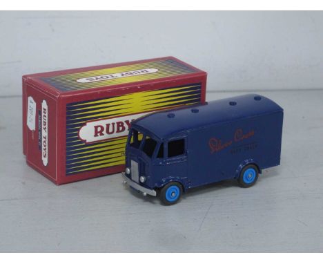 A Ruby Toys Albion Van 41 White Metal Model, 'Silver Cross Baby Coaches', Certified No. 10 / 100, Minor chipping to paintwork