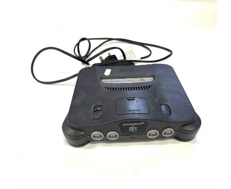 A Nintendo 64 Games console (a/f)