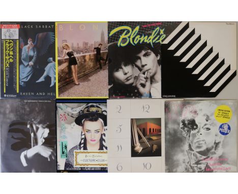 CLASSIC/HEAVY ROCK/NEW WAVE/POP - LPs/12". Excellent collection of around 95 x LPs with 12". Artists/titles include Black Sab