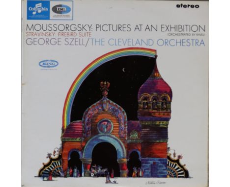 SAX 2556 - GEORGE SZELL WITH THE CLEVELAND ORCHESTRA - MUSSORGSKY PICTURES AT AN EXHIBITION. The 1st UK stereo recording of S