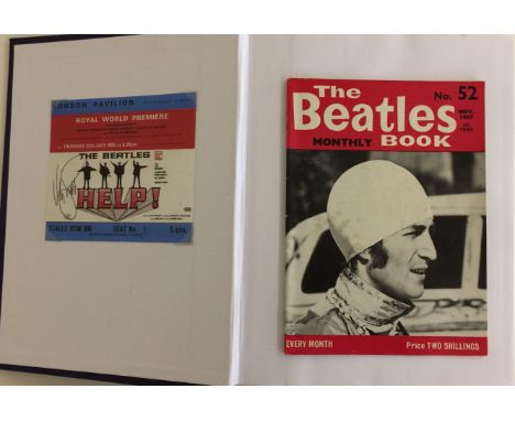 BEATLES EVERY LITTLE THING PROOF COPY SPINETTI SIGNED. A bound proof copy of Shaun Huff's 1998 'Every Little Thing' with a la