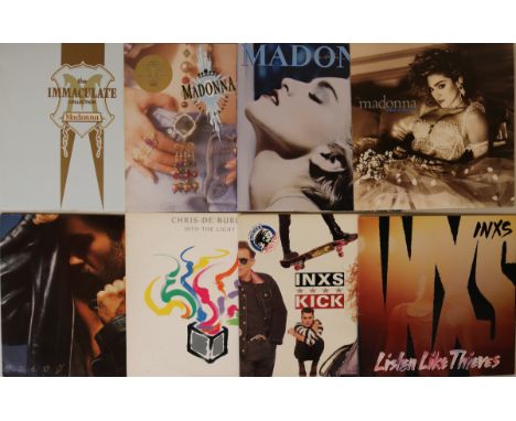 POP - LPs. More Pop smashers coming your way with this collection of around 100 x LPs! Artists/titles include Madonna - The I