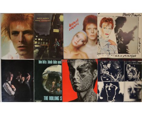 CLASSIC ROCK - LPs. Smashing collection of around 80 x LPs. Artists/titles include David Bowie (x4) - Space Oddity (RCA orang