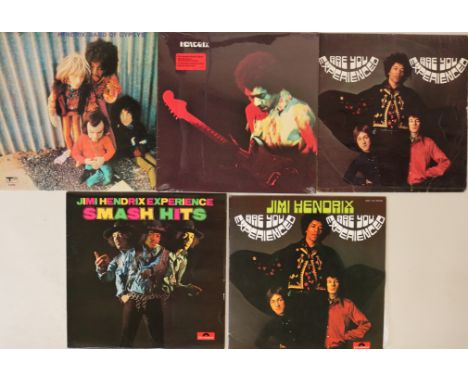 JIMI HENDRIX - LPs - WITH NUMBER 0001 GYPSYS (US 1995 PRESSING) AND UK ORIGINAL. Now you'd better take note of these 5 x fine