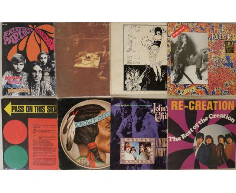 CLASSIC ROCK/PROG LPs. Expert collection of 74 x LPs loaded with all the classics! Artists/titles include Kaleidoscope/Fairfi