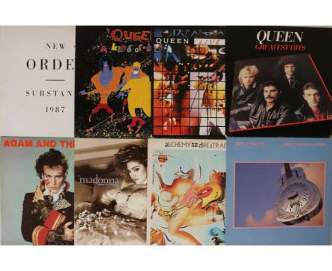 70s/80s/ROCK/POP LPs/7". A collection of approximately 20 LPs and 33 7", with artists/titles to include New Order - Substance